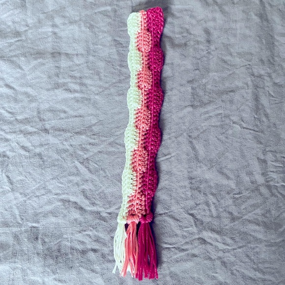 Handmade Crochet Ripples Bookmark - Picture 2 of 2